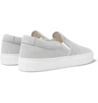 Common Projects - Suede Slip-On Sneakers - Gray