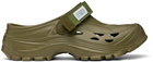 Suicoke Green MOK Slippers