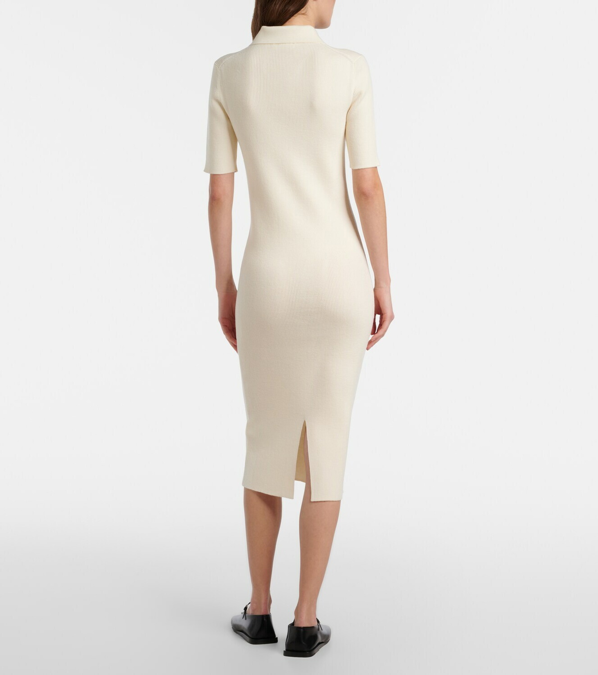 Jil Sander Knitted wool midi dress