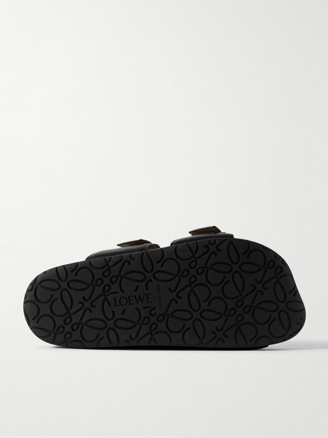 LOEWE - Paula's Ibiza Logo-Embellished Leather Slides