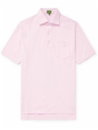 Sid Mashburn - Cotton-Piqué Polo Shirt - Pink