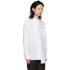 D.Gnak by Kang.D White Asymmetry Shirt