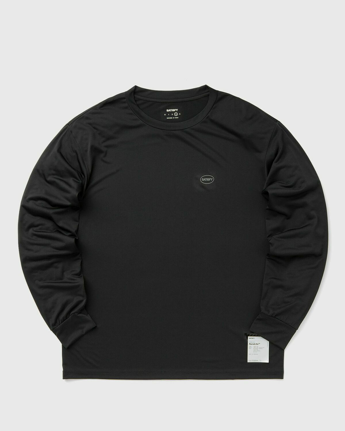 Satisfy Running Aura Lite Long Tee Black Longsleeves Satisfy