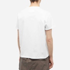 Maison Margiela Men's Embroidered Numbers Logo T-Shirt in White