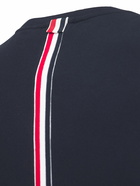 THOM BROWNE - Intarsia Band Cotton Jersey T-shirt