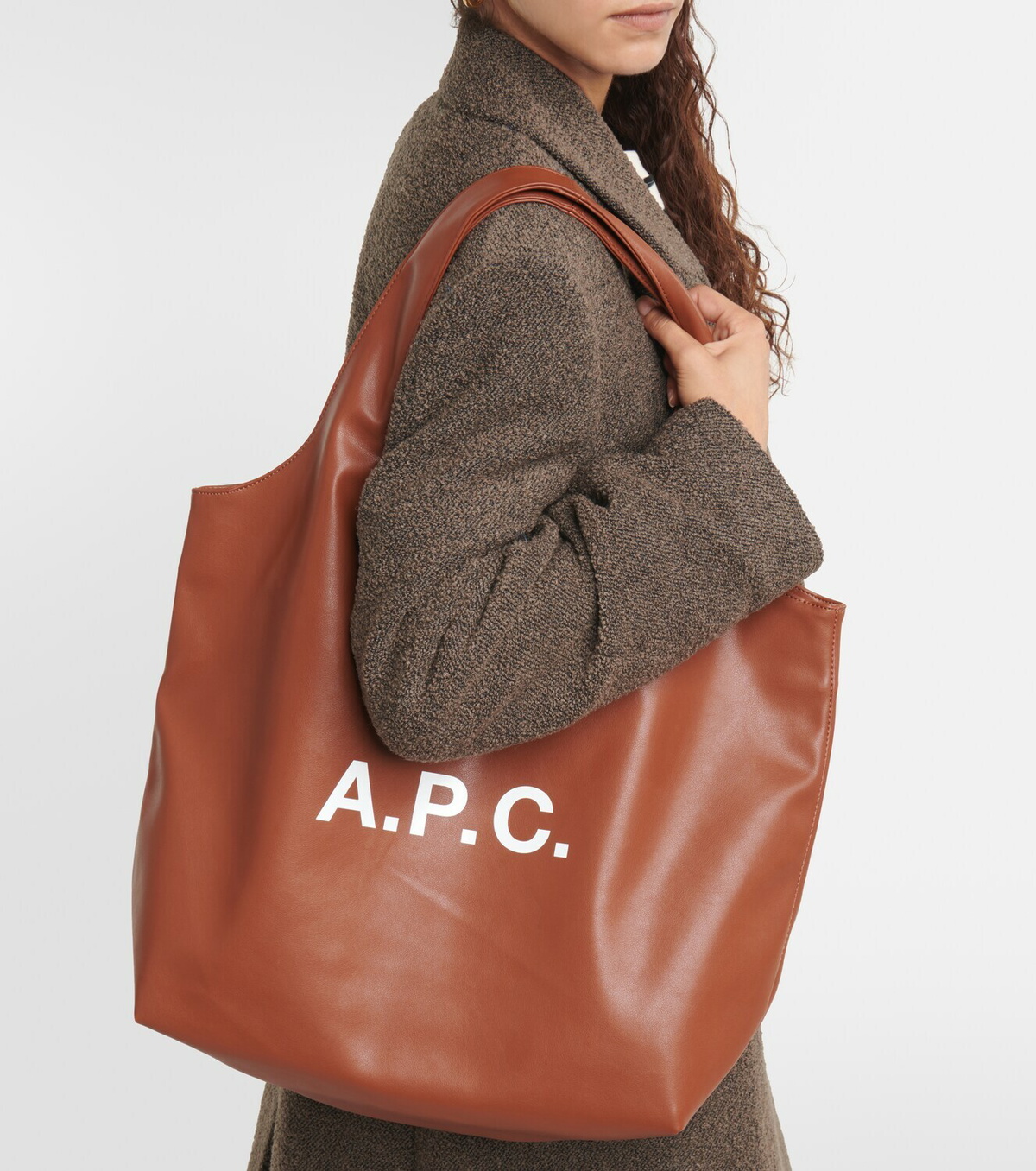 A.P.C. Ninon faux leather tote bag A.P.C.