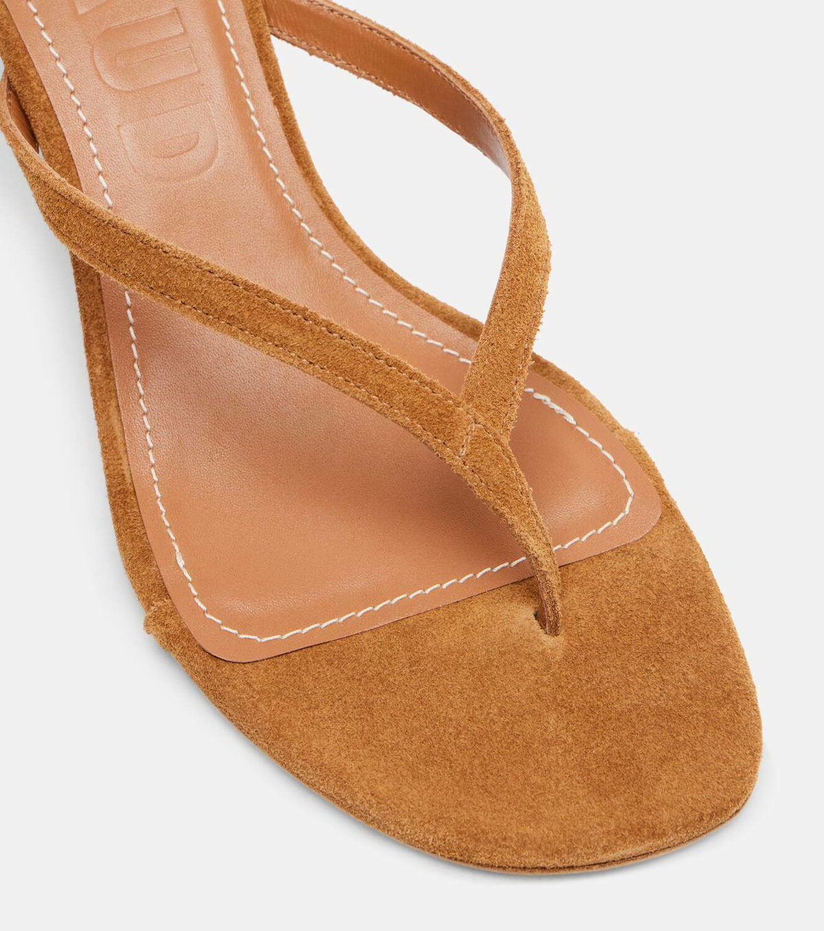 Staud Freja 60 suede thong sandals