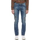 Nudie Jeans Blue Grim Tim Jeans