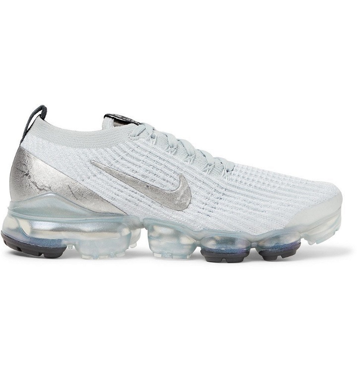 Photo: Nike Running - Air Vapormax Flyknit 3 Sneakers - White