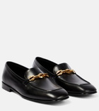Jimmy Choo - Diamond Tilda leather loafers