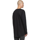 Yohji Yamamoto Black Yohji Face Long Sleeve T-Shirt