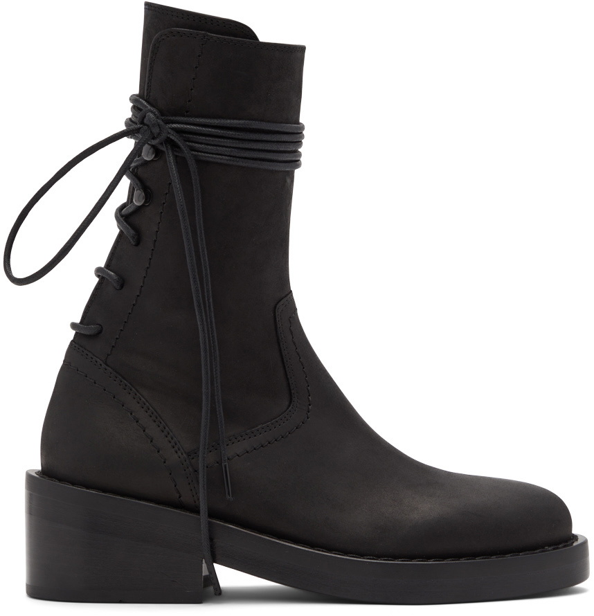 Ann Demeulemeester Black Henrica Boots Ann Demeulemeester