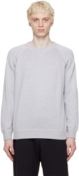 Ghiaia Cashmere Gray Raglan Sweater