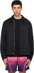 Casablanca Black Monogram Sports Jacket