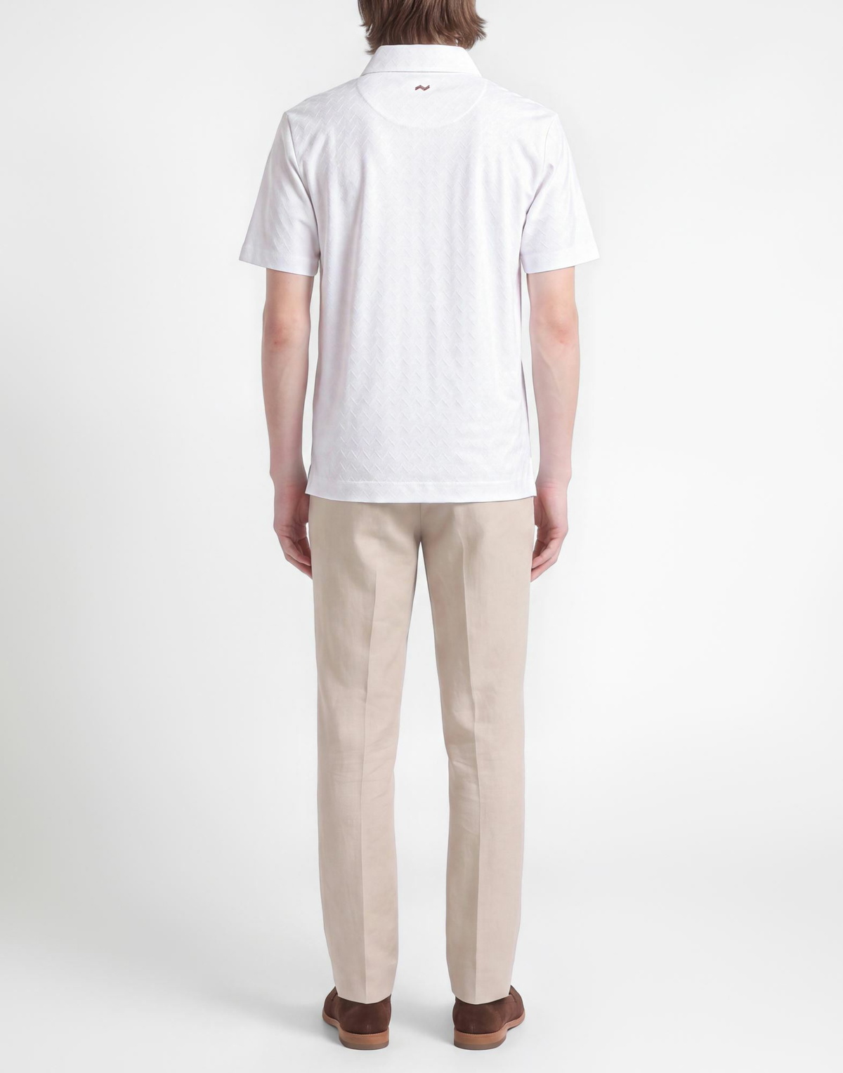 Missoni Mens Polo shirt in Off white