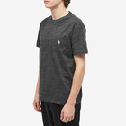 Polo Ralph Lauren Men's Pocket T-Shirt in Black Marl Heather