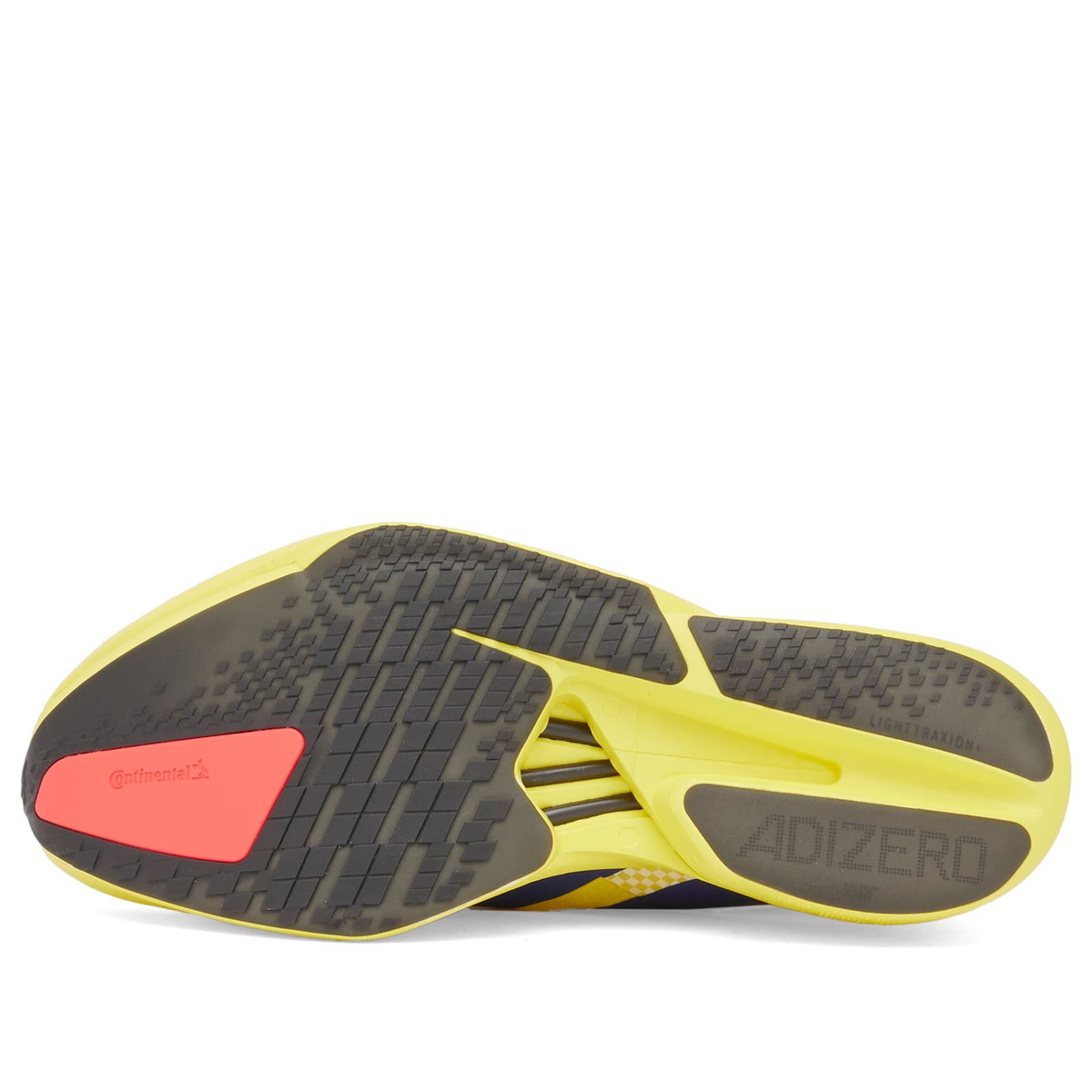 Adidas Running Adidas Adizero Adios Pro 4 in Pure Sulfur/Lucid Blue/Lucid Red