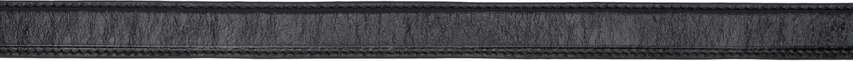 Marine Serre Black Vegetable Leather Moon Belt