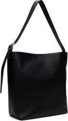 Jil Sander Black Square Belt Large Bag