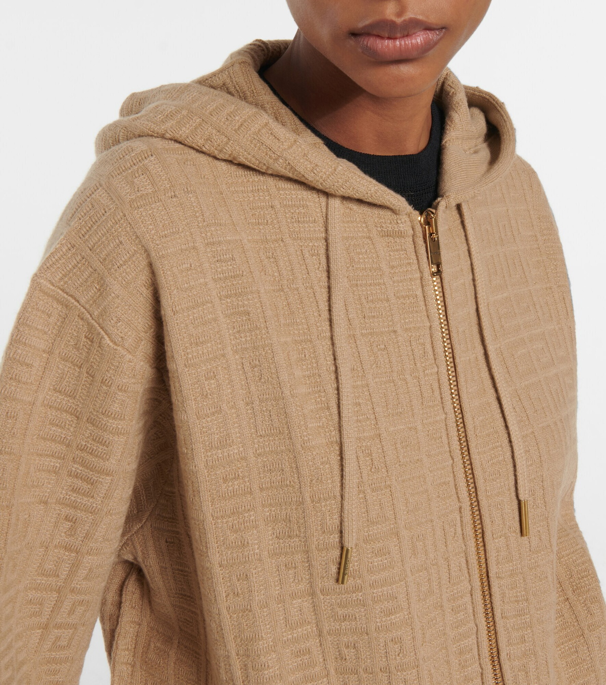 Givenchy - 4G jacquard zipped hoodie Givenchy