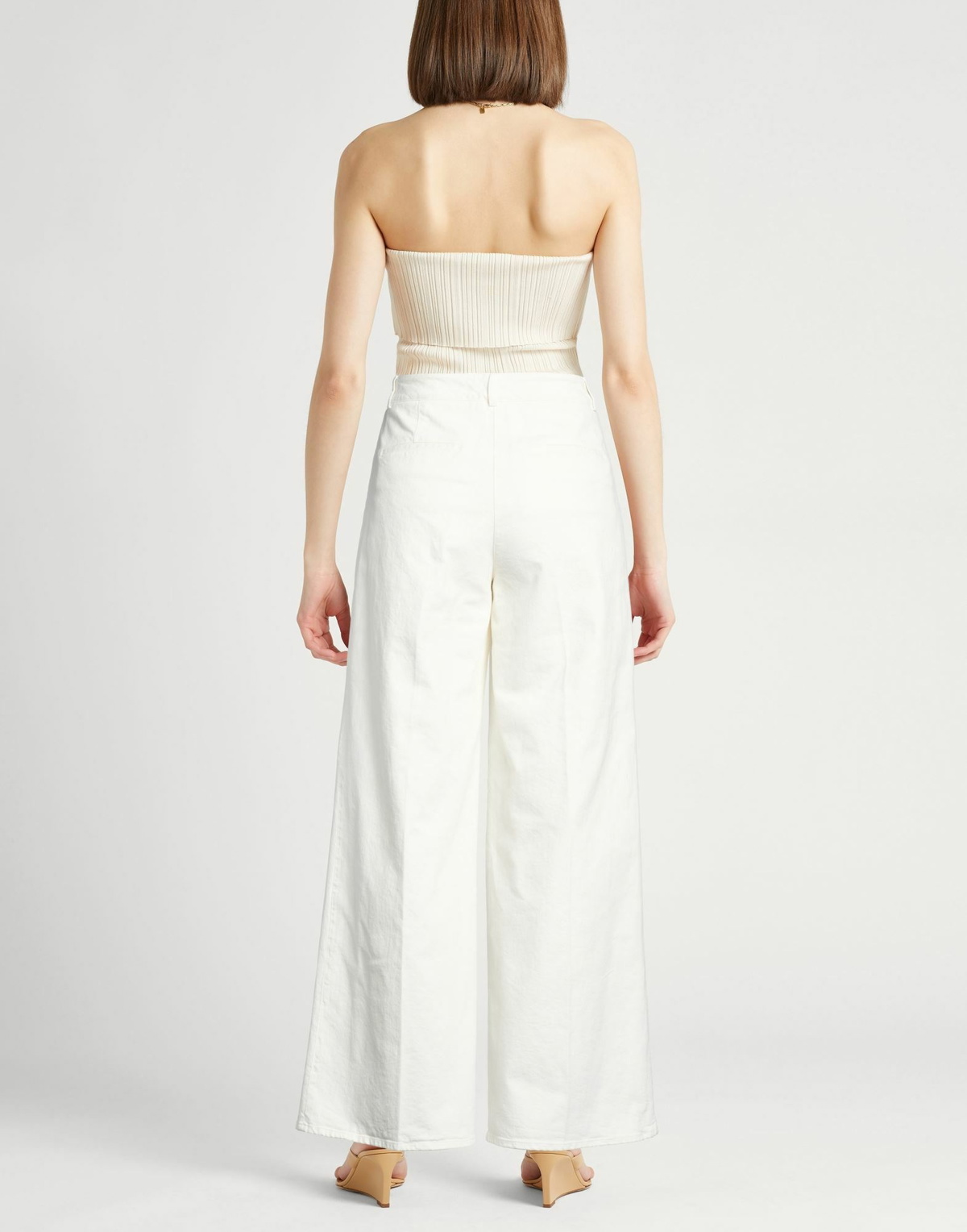 Peserico Womens Jeans in White