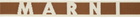 Marni Brown & Off-White Logo Belt