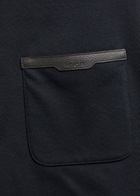 Moncler Patch Pocket Cotton-blend Sweatshirt Navy