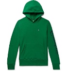 Todd Snyder Champion - Logo-Print Loopback Cotton-Jersey Hoodie - Green