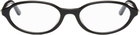 BONNIE CLYDE Black Oval Baby Glasses