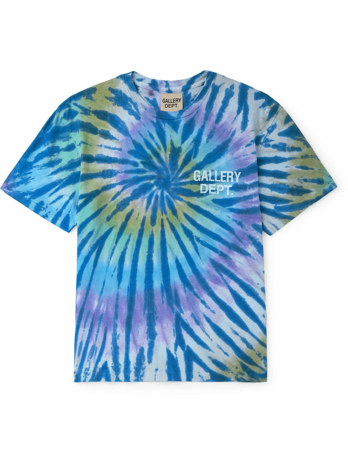 Gallery Dept. - Distressed Skull Print T-Shirt in Grey