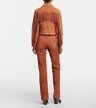 Dodo Bar Or Suede jacket with fringe