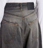 Acne Studios 2023 distressed wide-leg jeans