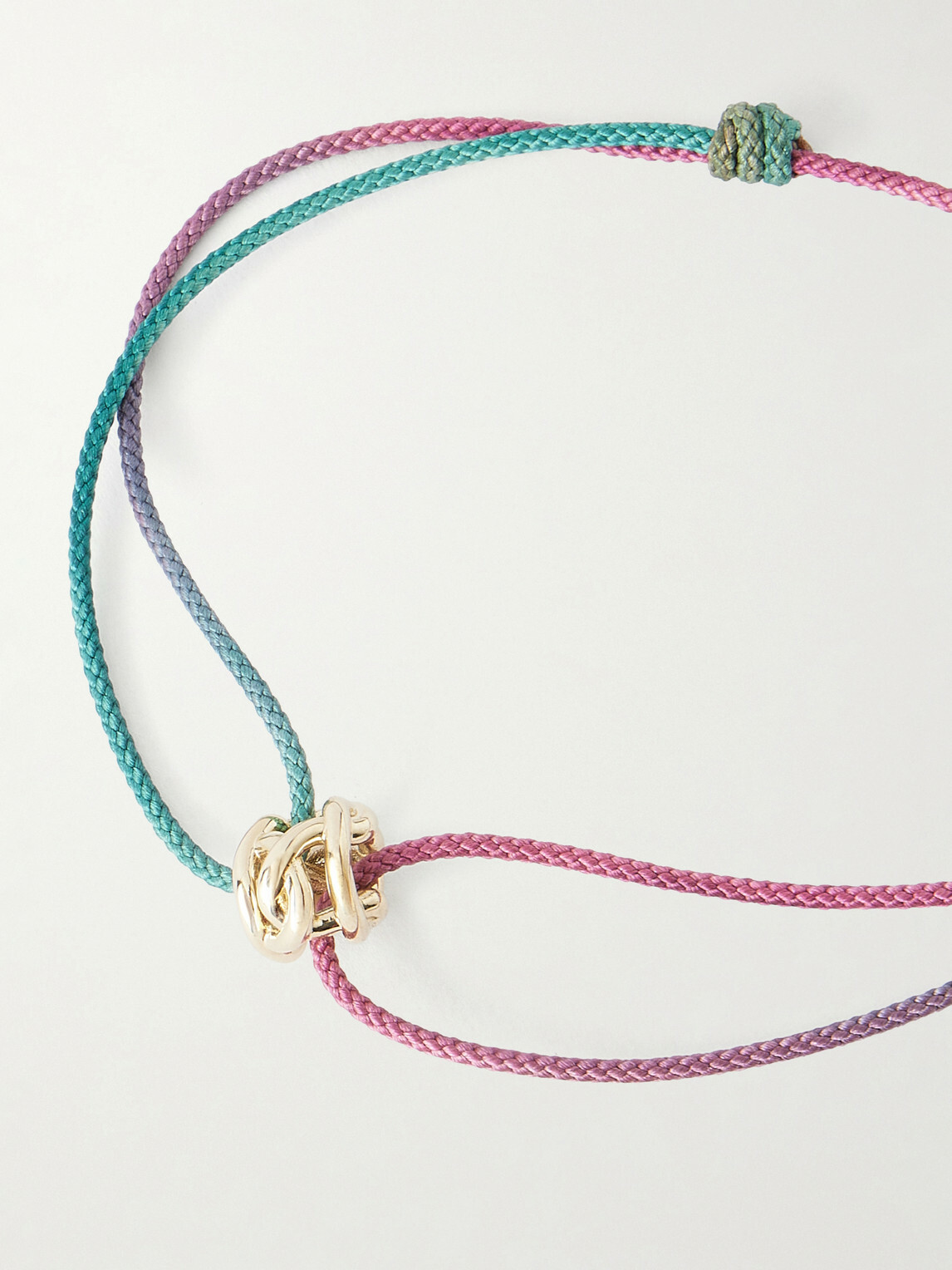 Luis Morais - 14-Karat Gold Cord Bracelet
