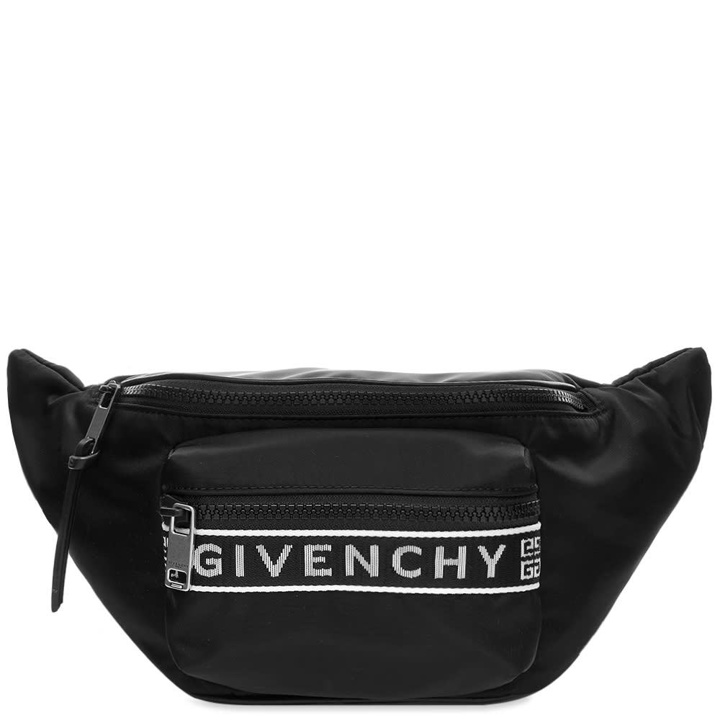 Photo: Givenchy Light 3 Webbing Logo Waist Bag