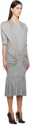Nicklas Skovgaard Gray Amanda Midi Dress