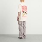 END. Coastal Fish Bar Eat In T-Shirt in Ecru