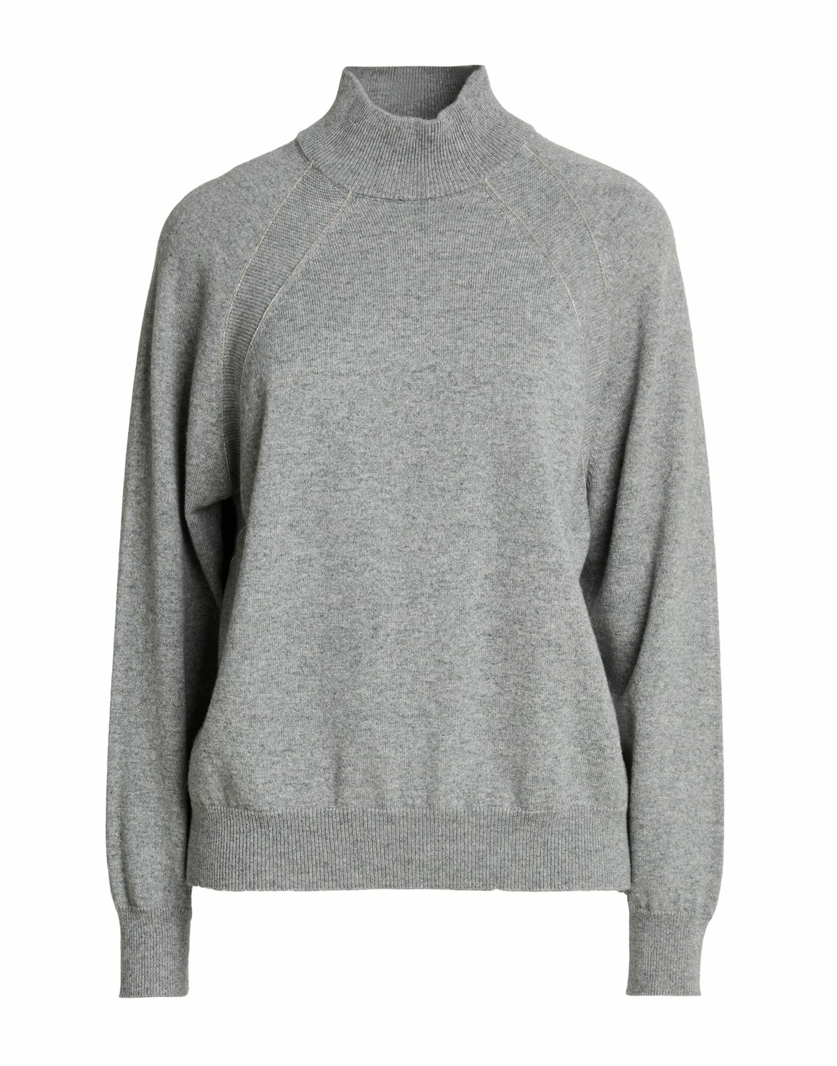 Peserico Womens Turtleneck in Grey