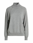 Peserico Womens Turtleneck in Grey