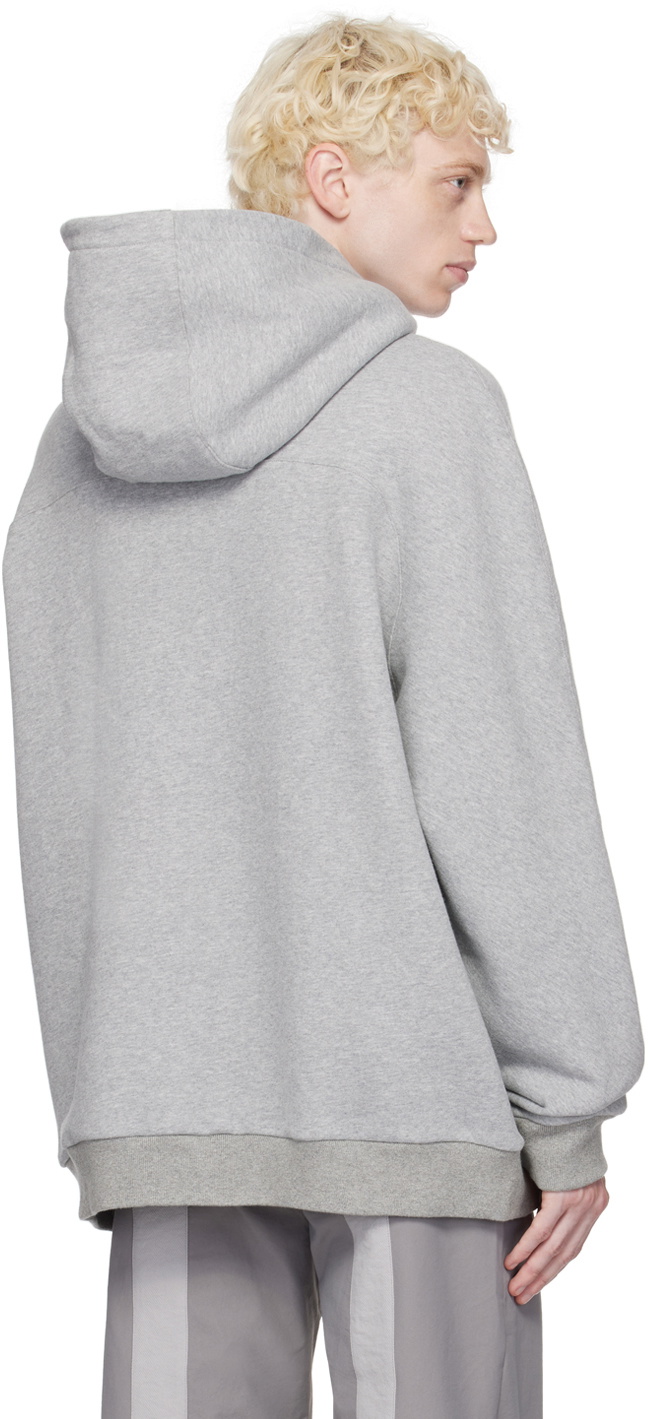 Uncertain Factor Gray Linebacker Hoodie