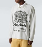 Acne Studios Logo cotton polo shirt