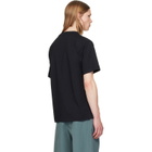 Burberry Black Beach Knight Cotton T-shirt