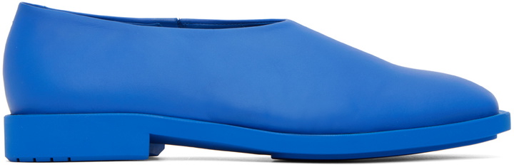 Photo: At.Kollektive Blue Bianca Saunders Edition Maggoty Loafers