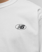 New Balance Essentials Long Sleeve T Shirt White - Mens - Longsleeves