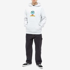 Butter Goods Men's Blindfold Logo Hoody in Ash Grey