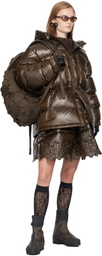 Cecilie Bahnsen Brown The North Face Edition Himalayan Down Jacket