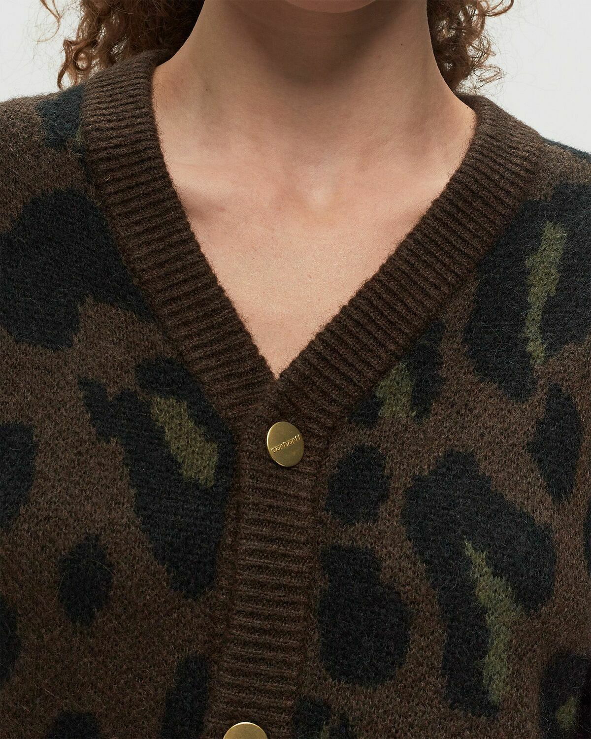 Carhartt wip カーディガン　M Carhartt Wip Merton Cardigan Black/Brown Zippers & Cardigans