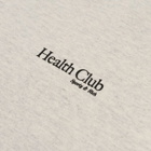 Sporty & Rich Men's Health Club Hoody in Heather Oatmeal/Black
