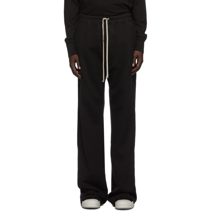 Rick Owens Drkshdw Black Pusher Lounge Pants Rick Owens Drkshdw