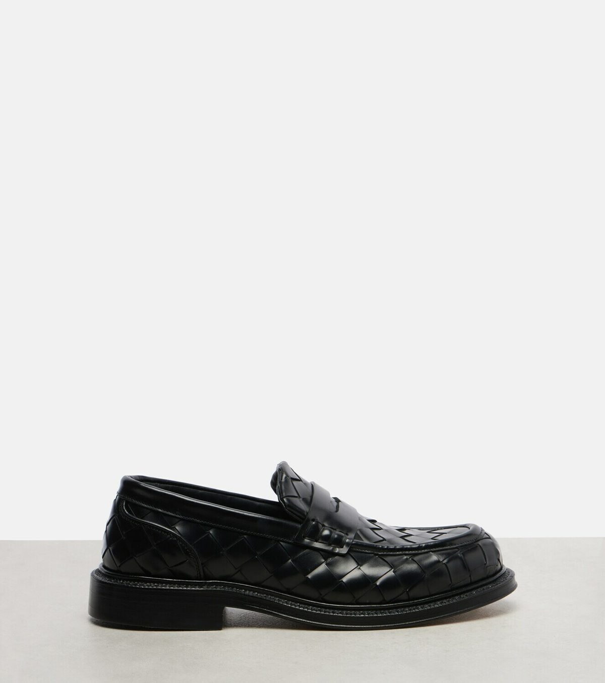 Bottega Veneta James Intrecciato leather loafers