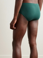 Zegna - Stretch-Modal Briefs - Green